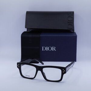 Dior CD DIAMONDO S3I 1000 Square Eyeglasses - Black Frame 53mm